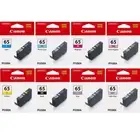 NEW Canon PIXMA CLI-65 Ink Cartridges 8 Inks PRO-200 Printer Genuine Original