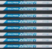 Nippon N.S. PRO ZELOS 6 .355" or 370" Tip Iron Golf Club Shaft BUNDLE Sets