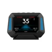 OBD2+GPS HUD Gauge Head Up Display Car Digital Speedometer Turbo RPM Alarm Temp (for: Renault)