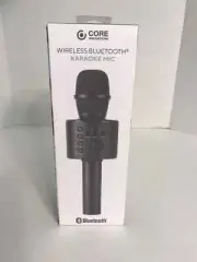 NIB Core Innovations Wireless Bluetooth Karaoke Microphone Built In Speakers S