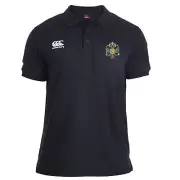 OFFICIAL 1st Queen's Dragoon Guards embroidered Canterbury Rugby Polo Shirt