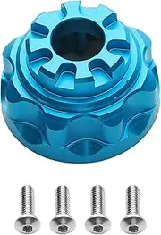 Sturdy Differential Cover Professional Aluminum Alloy RC Climbing Car 82056-4 for 1/10 Assembly Modification Replaces Parts, Red