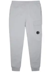 C.P. Company Diagonal Raised Cotton Sweatpants - Grey M