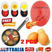 2x Colour Changing Egg TimTL Perfect Boiled Eggs By Temperature Kitchen Helper