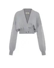 THEO The Label Nomia Cropped Cardigan