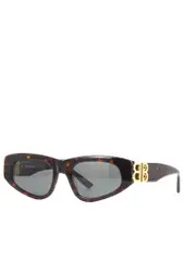 Balenciaga Dynasty D-Frame Sunglasses BB0095S in Brown