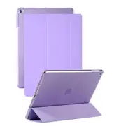 MCC iPad 10.9 2022 10th Gen Tri-Fold Smart Cover Semi-Clear Back Case Apple iPad10 [Light Purple]