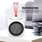 Modern Fashionable Clearance Projection Alarm Clock Digital LCD Voice Talking