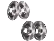 Brake Rotor Set For 16-23 Fiat Mazda 124 Spider MX5 Miata Lusso Classica NR55P1 (for: Fiat)