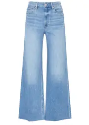 Paige Anessa Cropped Wide-leg Jeans - Blue - 26 (W26 / UK8 / S) 26 (W26 / UK8 / S)