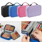 Supplies Painting Pen Holder Pencil Bag Canvas Pencil Cases Storage Box