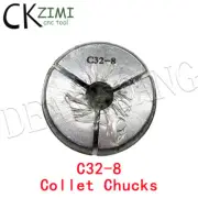 1× C32-8 CNC Lathe Machining Milling Cutter C-type 8mm Strong Power Collet Chuck