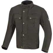 Perton Brown Waxed Motorcycle Jacket