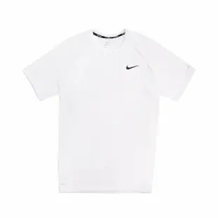 【NIKE 耐吉】T恤 Essential 男款 DRI-Fit 短T 短袖 基本款 圓領 白 防曬衣(NESSA586-100)