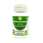Morsan's Withania Somnifera (Ashwagandha) Capsule Pack of 60 x 500 mg. Veg Caps.