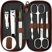 Manicure Set Solingen Made in Germany - 7 Piece Exclusive Finger & Toe Nail Clip