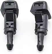 2 Pack Car Windshield Washer Wiper Water Jet Spray Nozzle Windscreen Washer Jets，for Hyundai Ix35 Tucson Accent Equus Sonata Solaris Ix25 OE 98630 3J000