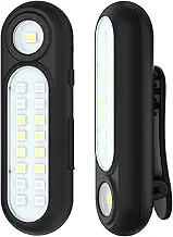 Yaklim Running Light, Clip on Flashlight for Runners Rechargeable Safety Lights for Walking at Night