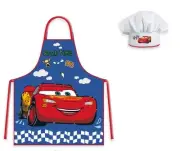 Disney Cars kids apron 2 piece set