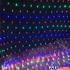 6M*4M LED String Fairy Lights Net Mesh Curtain Wedding Party Decor In/Outdoor