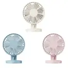 USB Desk Fan Powerful Desk Fan Mini Desktop USB Desk Fan 2 Speeds Table Fan