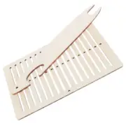 Hand Weaving Loom Kit Braided Plate Boards Beginner Strap Shuttle