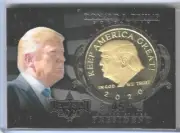 2020 DECISION ~ DONALD J. TRUMP GOLD COIN CARD #TC8 ~ 25/45 ~ COMMANDER IN CHIEF