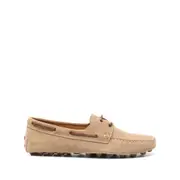 [Tod's] Tod's Suede Loafers 8 US NEUTRALS