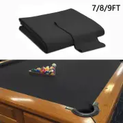 Black Worsted Pool Table Cloth Pre Cut Fast Speed Billiard Felt 7/8/9ft Table