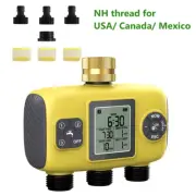 Insoma 3-Outlet Automatic Water Timer Garden Irrigation Watering System Independ