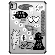 iPad Pro 11-inch (M4) iPad Impact Case INAP STICKER 01