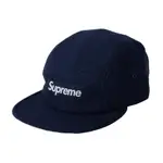 SUPREME FEATHERWEIGHT WOOL CAMP CAP NAVY FW17