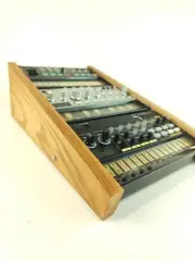 Volca Korg three mode Rack Real Oak Wood Stand Side Wooden Panel Beats Bass
