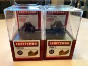 TWO CRAFTSMAN 1/4" Ovolo Router Bit 99756 NEW BOXES Fits All 1/4” Collet Routers