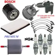 Tune Up Kit Filters Cap Wire Spark Plugs For FORD TAURUS L4 2.5L 1986-1991 (for: Ford)