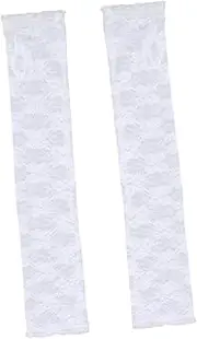 Lace Arm Sleeves Elbow Protection Pads Elbow Sleeves Lace Arm Covers Elbow Protectors Black