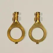SET OF 2 GROUND FOR LUGS BARE COPPER STRANDED GROUND WIRE SLIPS 1/8IP 48500JB