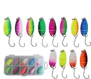 Metal Sequins Baits | Metal Spoon Spinner Baits - Fishing Accessory for Catching House Mouth, Trout, Bass, Catfish