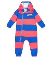 [Mini Rodini] Mini Rodini Baby striped cotton jumpsuit M 6-9 multicoloured