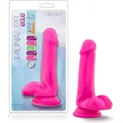 Au Naturel Bold Delight 6in Pink Dildo - Sensually Satisfying Pleasure for Her -