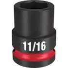 Milwaukee 49-66-6205 Impact Duty 1/2 Drive 11/16 Standard 6 Point Socket