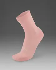 Vectr Light Cushion Crew Socks, 2XU, L, Pink Frost/White, Unisex
