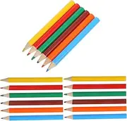 GETAJGHSD 120pcs Mini Colored Pencil Hockey Pencils Wood