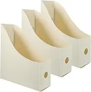 FIXOSHEE 3pcs Desktop File Rack Desktop Storage Bookshelf Wall File Holder Organizer Record Lid Magazine File Desk Organizer Storage Organisers Bookcases Book Storage Rack Pp