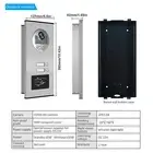 Hot 7in Wired Doorbell HD 1V2 TFTLCD Display Video Intercom Monitor Rainproof F