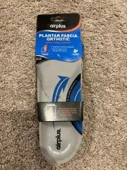 Mens 7-13 AirPlus Plantar Fascia Orthotic Shoe Insert