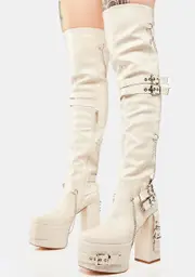 [SIMMI] Frida Buckled Platform Boots