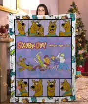 Scooby Doo Expressions Scooby Doo Blanket, Xmas Gift 2024