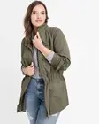 NEW RYLLACE $370 PLUS SIZE 100% ORGANIC COTTON UTILITY CARGO JACKET SZ 24