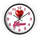 Love Mama Wall Clock - Mother's Day Gift, Home Decor, Family Love, Kitchen Decor